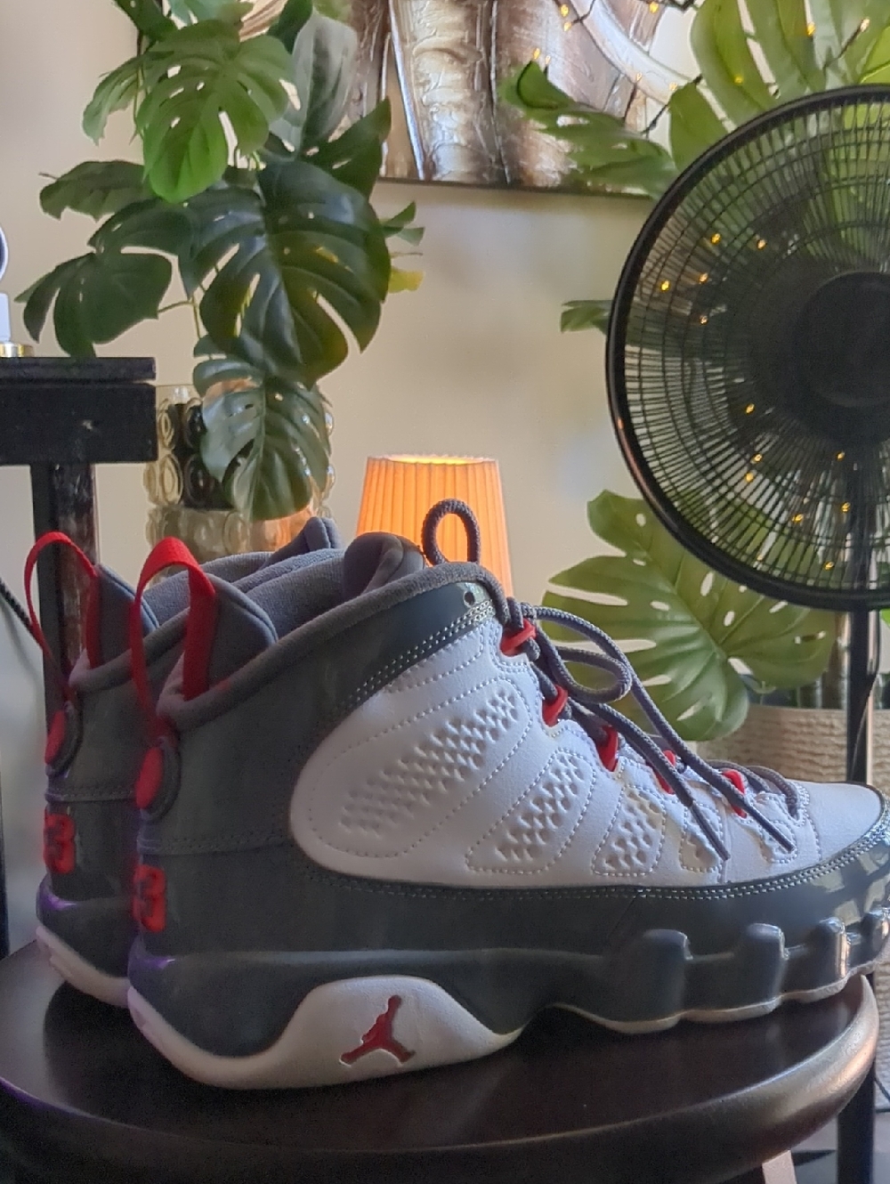 Nike Air Jordan 9 Retro (GS) Black/White/Red Label